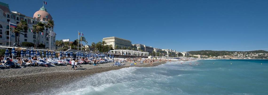 Joli Appartement Nicois En Bord De Mer Nice Bagian luar foto